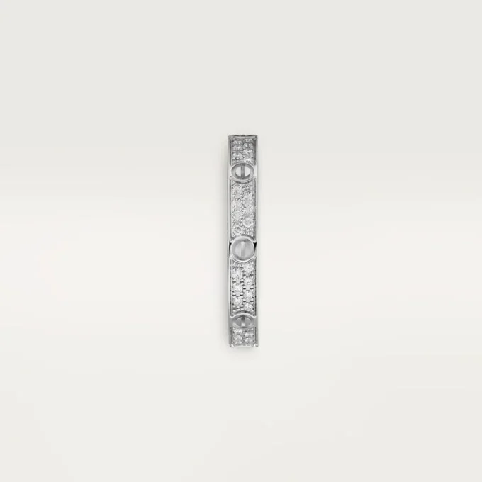 Anillo Love, talla pequeña – Oro blanco, diamantes – Cartier