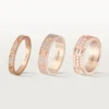Anillo Love, talla pequeña – Oro rosa, diamantes – Cartier