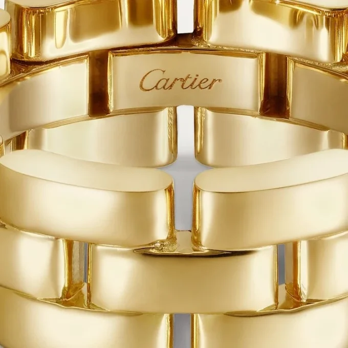 Anillo Maillon Panthere – Oro amarillo – Cartier