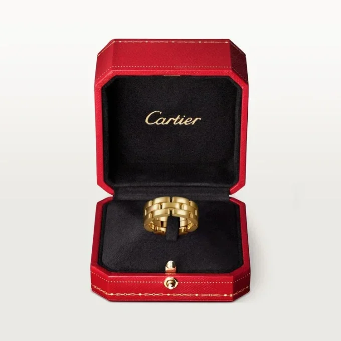 Anillo Maillon Panthere – Oro amarillo – Cartier