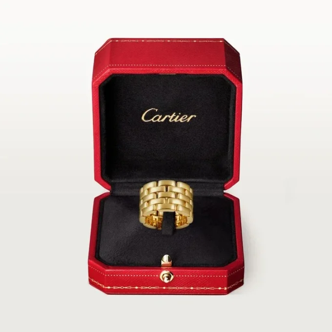 Anillo Maillon Panthere – Oro amarillo – Cartier