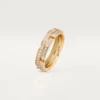 Anillo Maillon Panthere – Oro amarillo, diamantes – Cartier