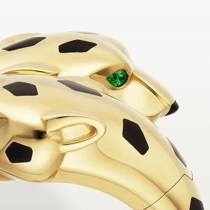 Anillo Panthere de Cartier, articulado