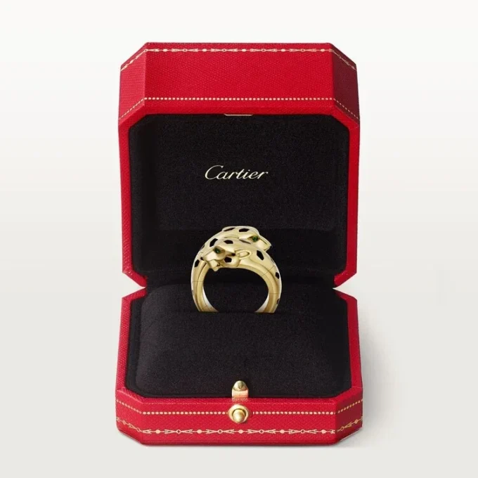 Anillo Panthere de Cartier, articulado