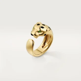 Anillo Panthere De Cartier de oro amarillo y ónix | Cartier EE. UU.