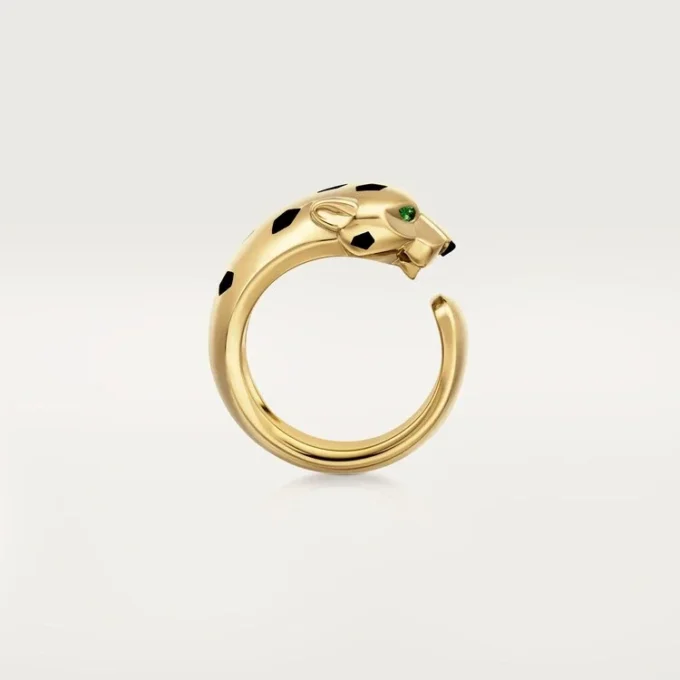 Anillo Panthere De Cartier de oro amarillo y ónix | Cartier EE. UU.