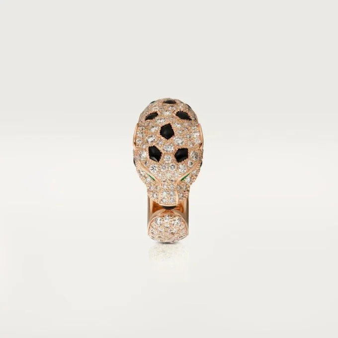 Anillo Panthere de Cartier, modelo mediano, pavé