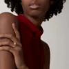 Anillo Panthere de Cartier – Oro amarillo, laca, diamantes, granate tsavorita – Cartier