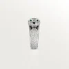 Anillo Panthere De Cartier – Oro blanco, diamantes, esmeraldas, ónix – Cartier