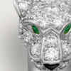 Anillo Panthere de Cartier – Oro blanco, esmeraldas, ónix, diamantes – Cartier
