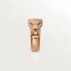 Anillo Panthere de Cartier – Oro rosa, diamantes, esmeraldas, ónix – Cartier