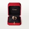 Anillo Panthere de Cartier – Oro rosa, diamantes, esmeraldas, ónix – Cartier