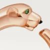 Anillo Panthere de Cartier – Oro rosa, granates tsavorita, ónix – Cartier