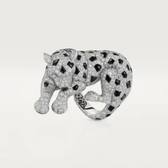 Anillo Panthere De Cartier, pavé
