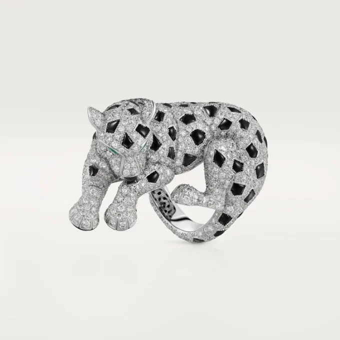 Anillo Panthere De Cartier, pavé