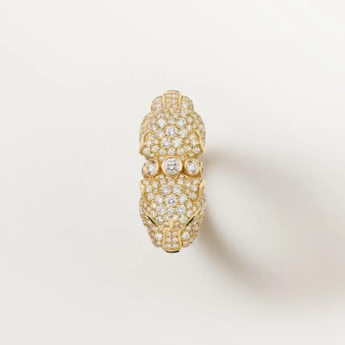 Anillo Panthere De Cartier, pavé
