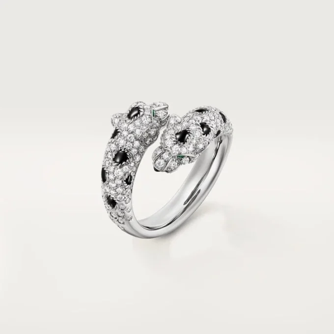 Anillo Panthere de Cartier, semipavé