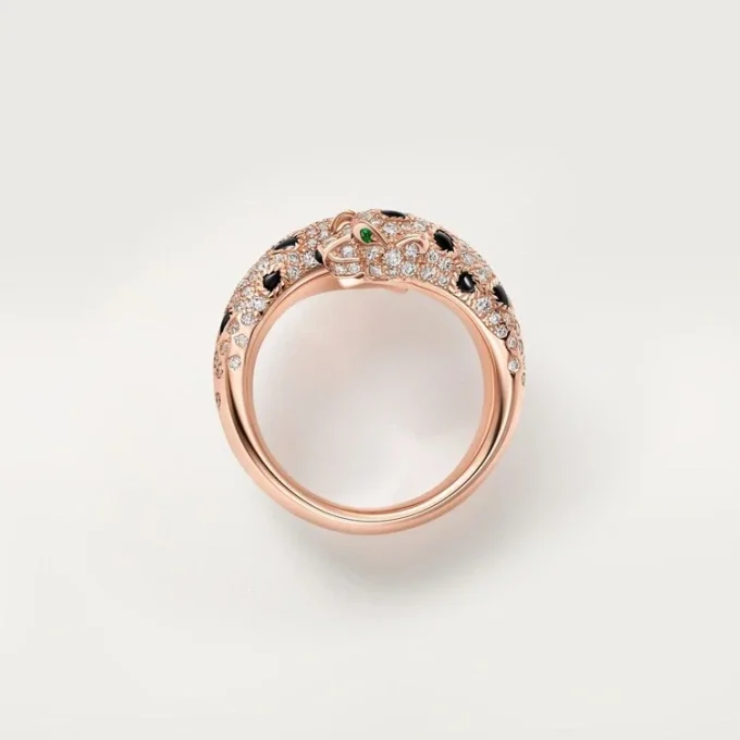 Anillo Panthere de Cartier, semipavé