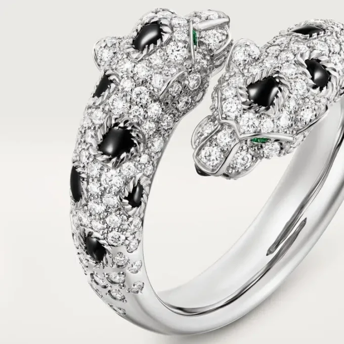Anillo Panthere de Cartier, semipavé