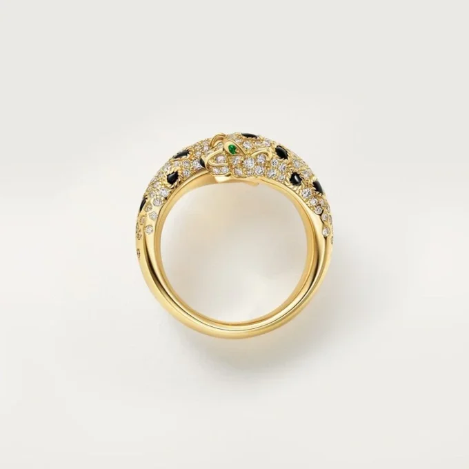 Anillo Panthere de Cartier, semipavé