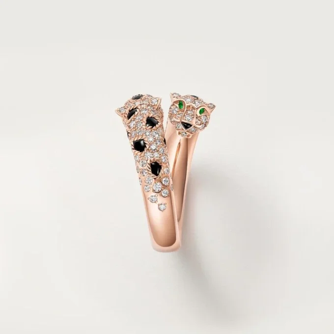 Anillo Panthere de Cartier, semipavé
