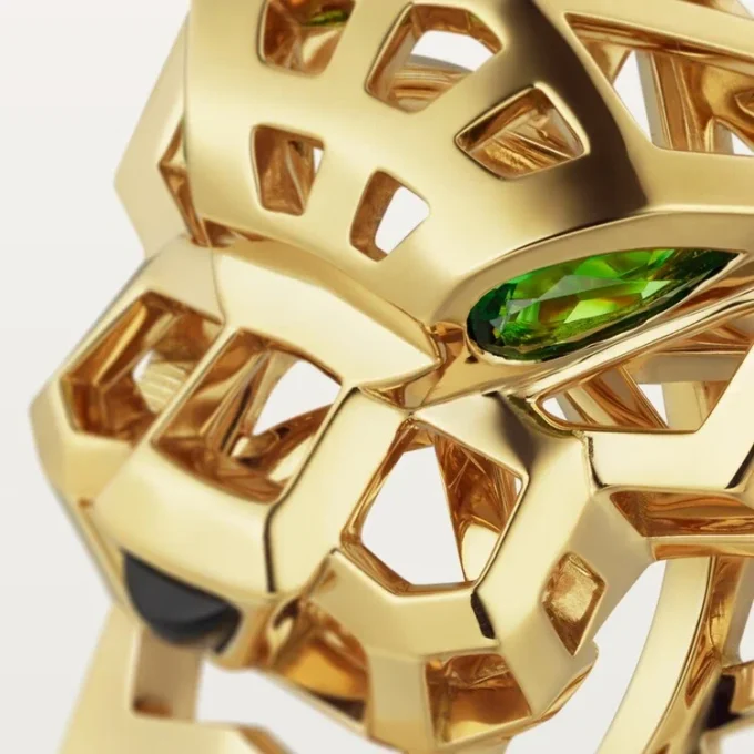 Anillo Panthere de Cartier – Tsavorita y oro amarillo | Cartier EE. UU.