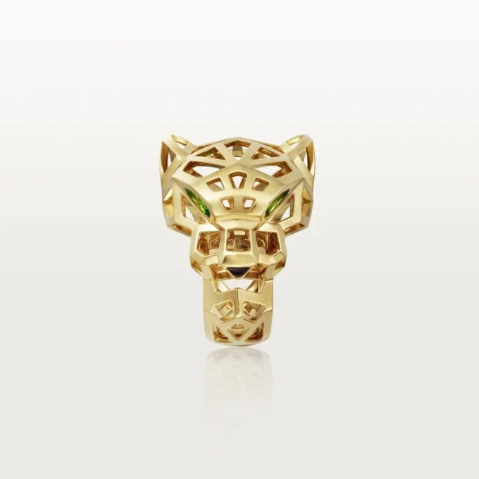 Anillo Panthere de Cartier – Tsavorita y oro amarillo | Cartier EE. UU.