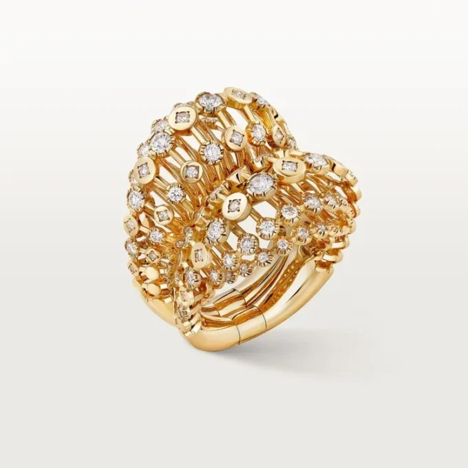 Anillo Polymorph de Cartier Libre, transformable, diamantes