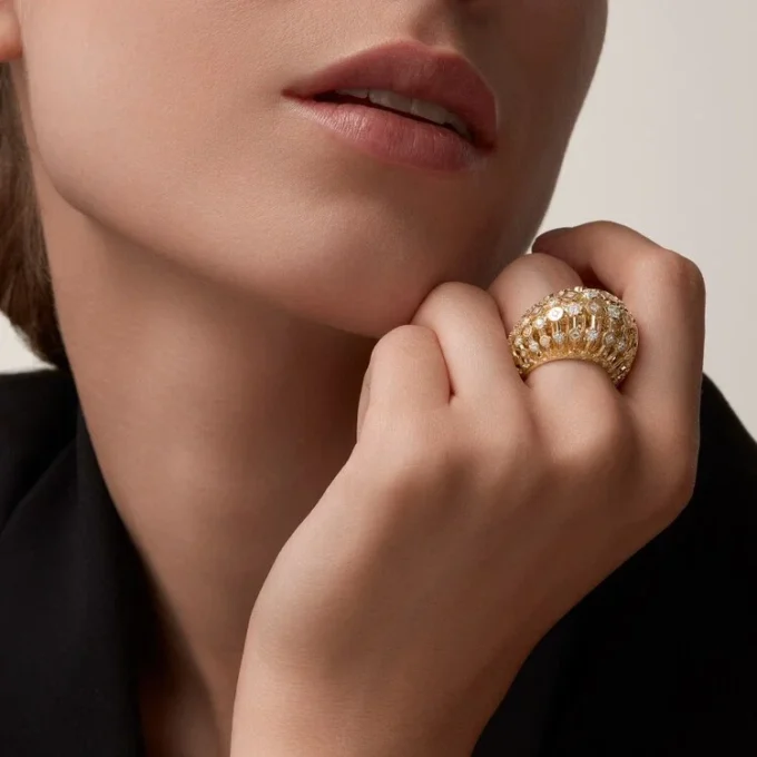 Anillo Polymorph de Cartier Libre, transformable, diamantes