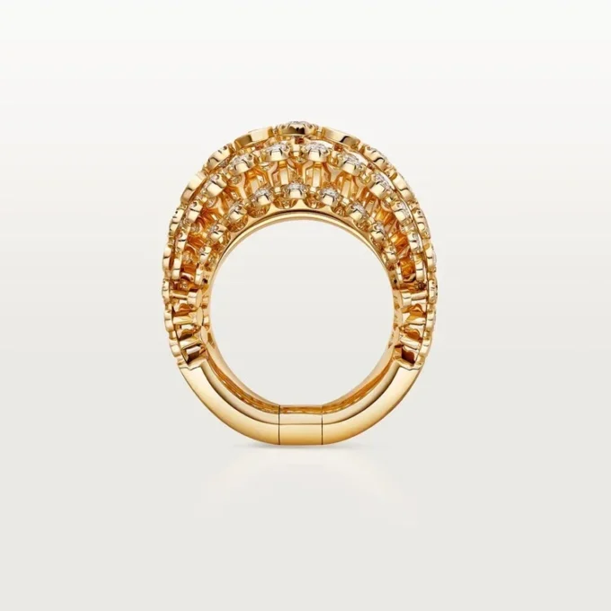 Anillo Polymorph de Cartier Libre, transformable, diamantes