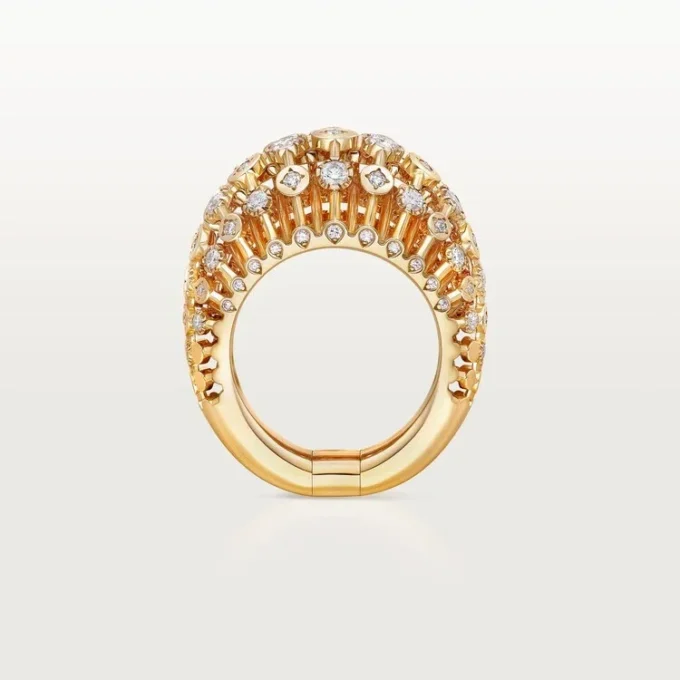 Anillo Polymorph de Cartier Libre, transformable, diamantes