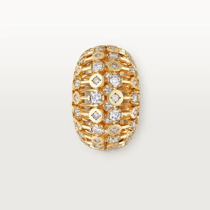 Anillo Polymorph de Cartier Libre, transformable, diamantes