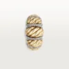 Anillo Tressage de Cartier Libre, diamantes