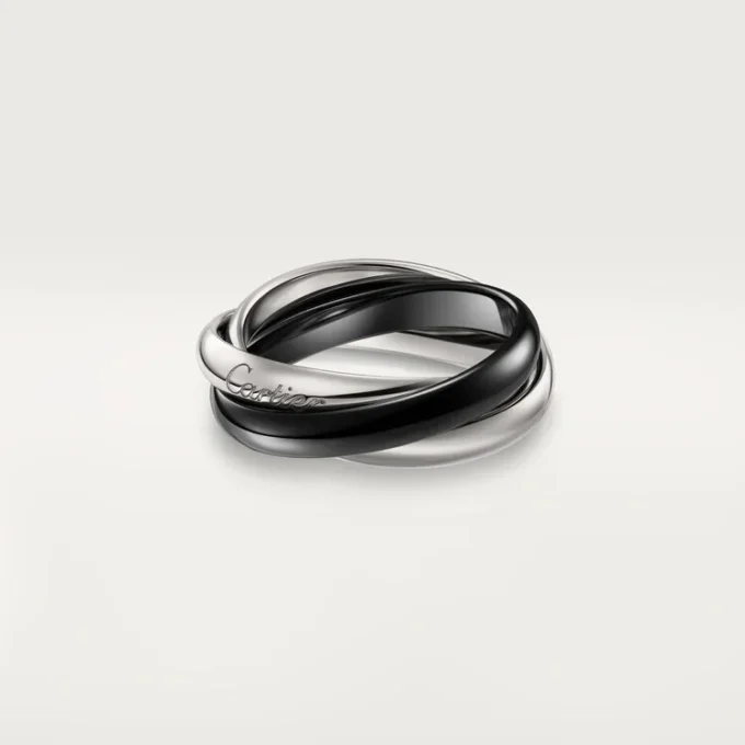 Anillo Trinity, cerámica, modelo clásico