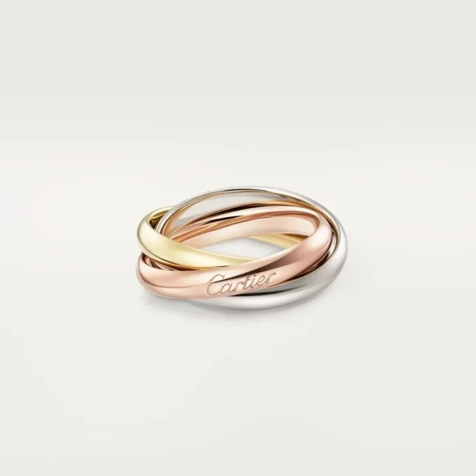 Anillo Trinity en oro tricolor, modelo clásico | Cartier EE. UU.