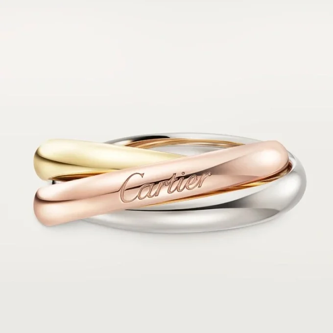 Anillo Trinity en oro tricolor, modelo clásico | Cartier EE. UU.