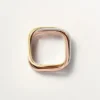 Anillo Trinity, forma cojín, modelo clásico