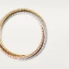 Anillo Trinity, modelo pequeño, pavé