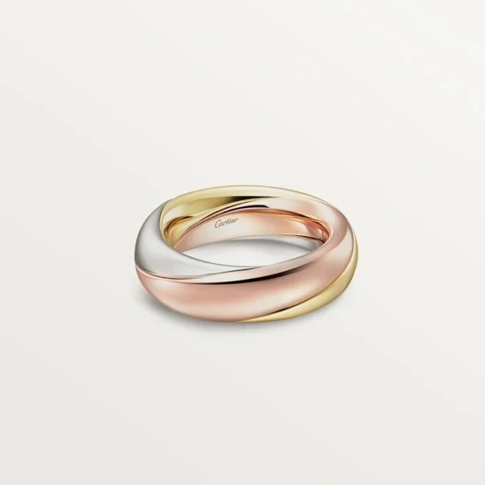 Anillo Trinity, semipavé