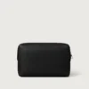 Bolsa cuadrada, Must de Cartier – Piel de becerro negra, acabado en paladio – Cartier