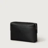Bolsa cuadrada, Must de Cartier – Piel de becerro negra, acabado en paladio – Cartier