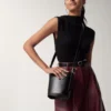 Bolso mini tipo cubo, Panthere C