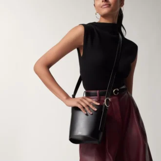 Bolso mini tipo cubo, Panthere C