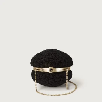 Bolso redondo de ganchillo, Cartier Soir