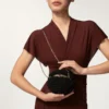 Bolso redondo de ganchillo, Cartier Soir