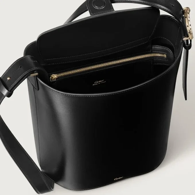 Bolso tipo cubo pequeño, Panthere C