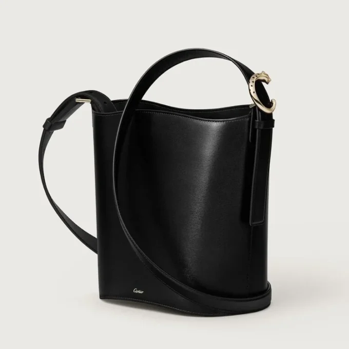 Bolso tipo cubo pequeño, Panthere C