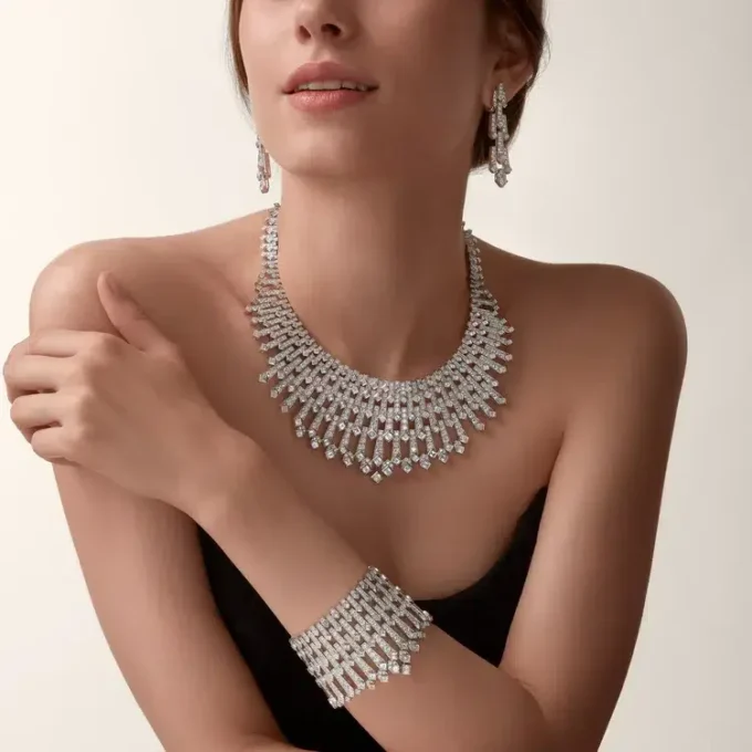 Pendientes de la colección Diamond, diamantes