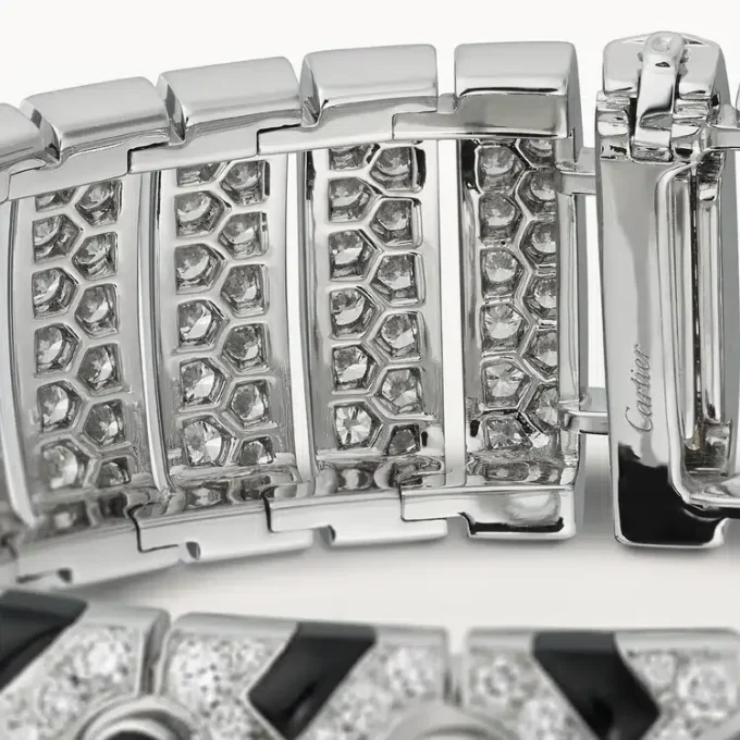 Brazalete Panthere De Cartier, esmeralda, pavé