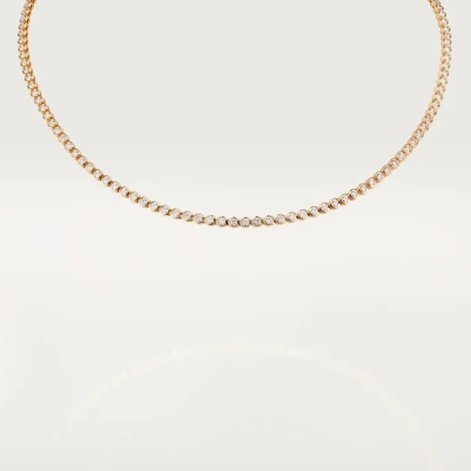 C De Cartier Collar Essential Lines, diamantes talla brillante